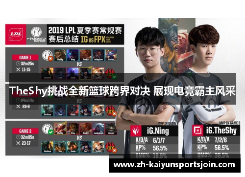 TheShy挑战全新篮球跨界对决 展现电竞霸主风采